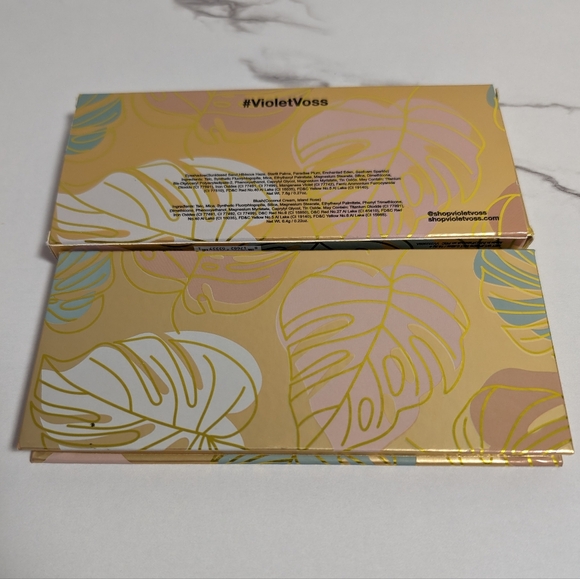 Makeup Clearance NWT NIB Violet Voss Pretty In Paradise Face & Shadow Palette - Picture 4 of 4